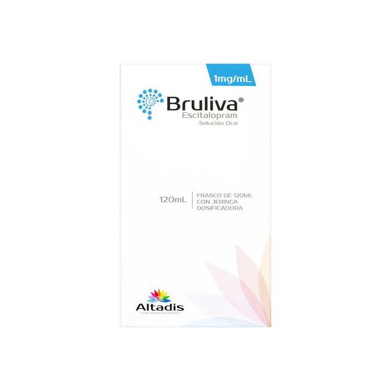 BRULIVA 1MG/ 120 ML SOLUCIÃ“N ORAL OXALATO DE ESCITALOPRAM