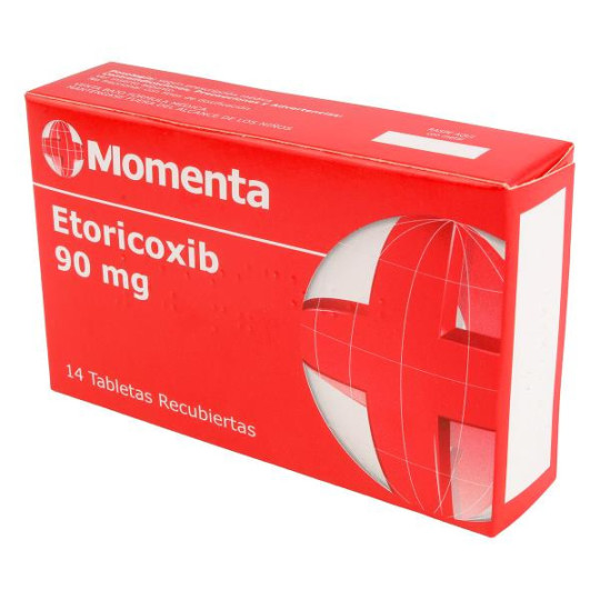 ETORICOXIB 90 MG 14 TABLETAS MOMENTA ETORICOXIB 90 MG 14 TABLETAS MOMENTA