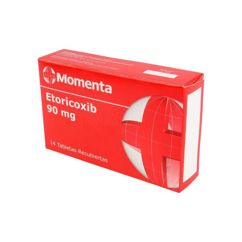 ETORICOXIB 90 MG 14 TABLETAS MOMENTA ETORICOXIB 90 MG 14 TABLETAS MOMENTA