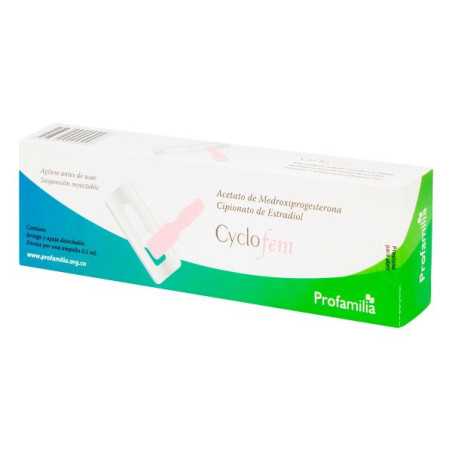CYCLOFEM X 1 AMPOLLA MEDROXIPROGESTERONA
