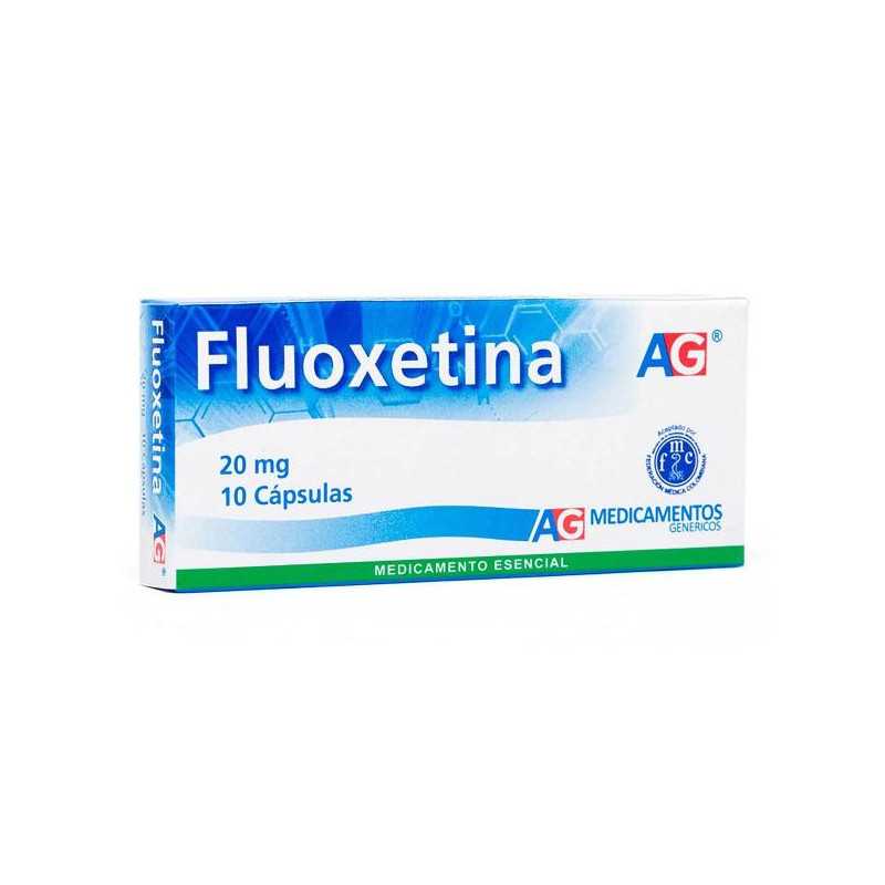 FLUOXETINA 20 MG 10 CAPSULAS AG FLUOXETINA