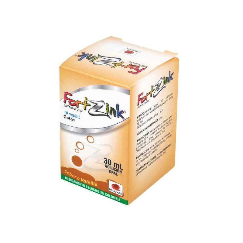 FORTZINK GOTAS 10 MG 30 ML ZINC