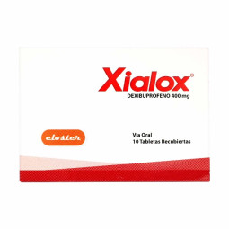 XIALOX 400 MG 10 TBS DEXIBUPROFENO