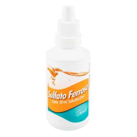 SULFATO FERROSO GOTAS 125 MG/ML LP FERROSO SULFATO
