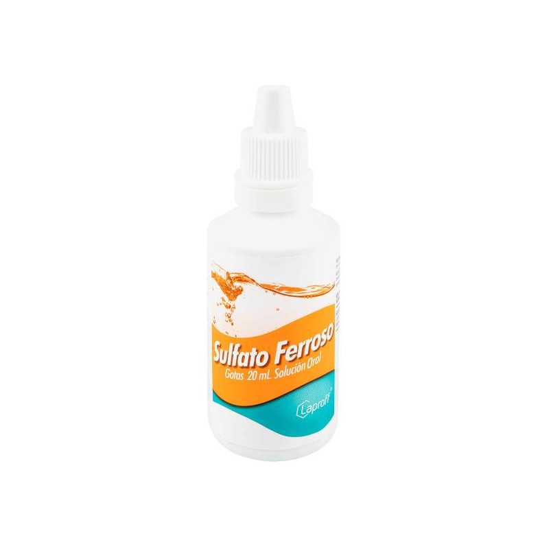 SULFATO FERROSO GOTAS 125 MG/ML LP FERROSO SULFATO