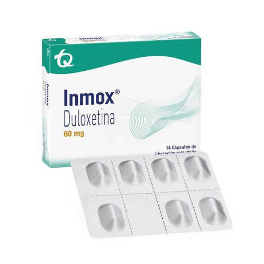 INMOX 60 MG 14 CAPSULAS (A) DULOXETINA