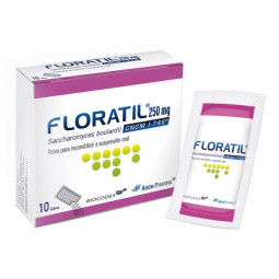 FLORATIL 250 MG 10 SBS (DA) SACCHAROMICES BOULARDII