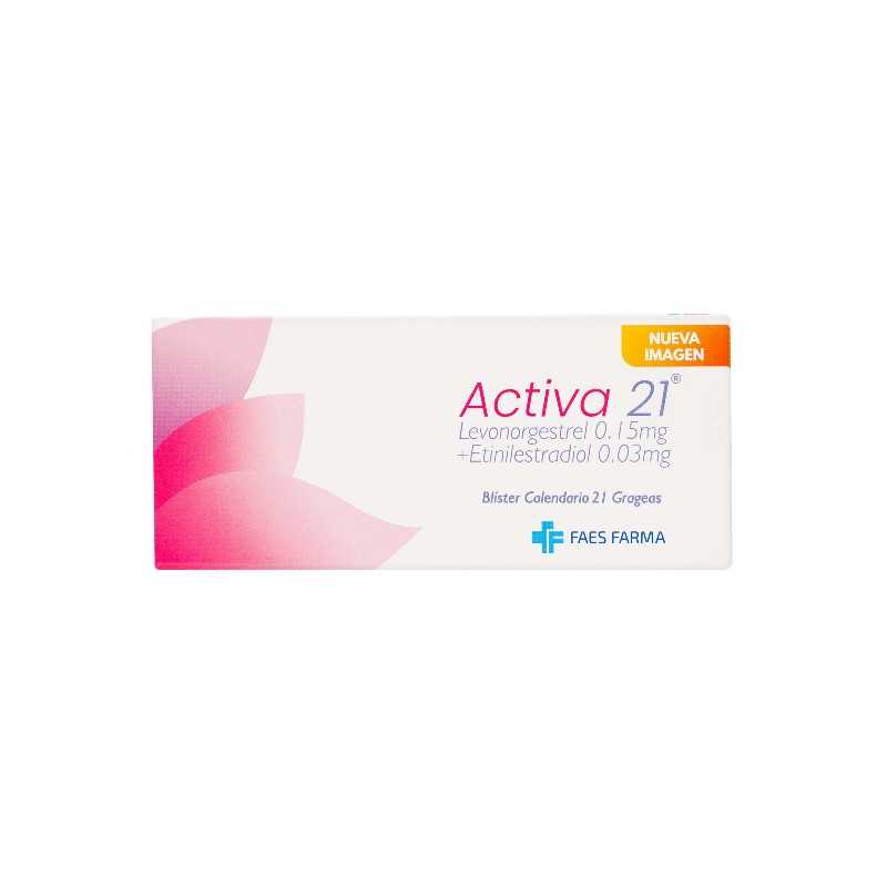 ACTIVA 21 21 GRAGEAS LEVONORGESTREL