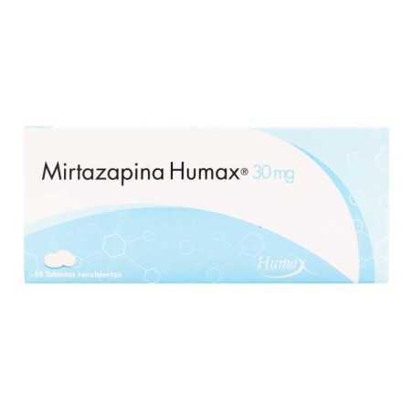 MIRTAZAPINA HUMAX 30 MG 10 TABLETAS MIRTAZAPINA 