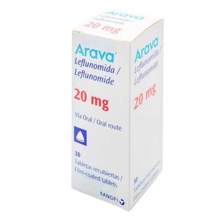 ARAVA 20 MGS X 30 TBS (LEFLUNOMIDA)