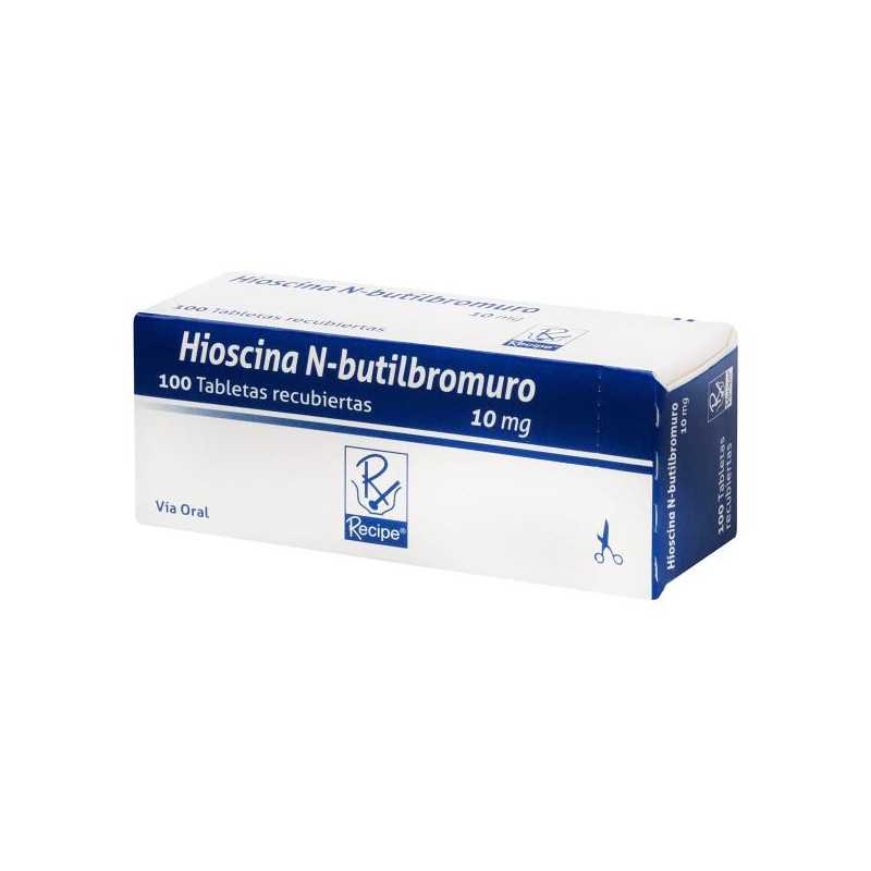HIOSCINA N-BUTIL/BROMURO 10MG 100TBS RC HIOSCINA 