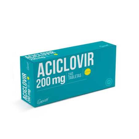 ACICLOVIR 200 MG 240 TABLETAS LP ACICLOVIR 