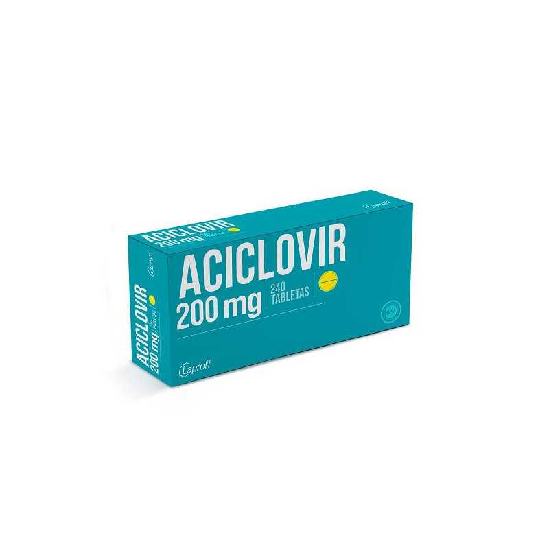 ACICLOVIR 200 MG 240 TABLETAS LP ACICLOVIR 