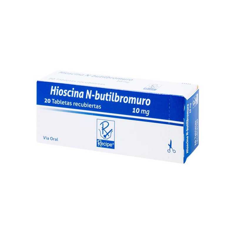 HIOSCINA N-BUTIL BROMURO 10 MG 20 TBS RC HIOSCINA