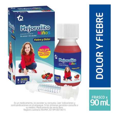 MEJORALITO JARABE 160 MG/5 90 ML