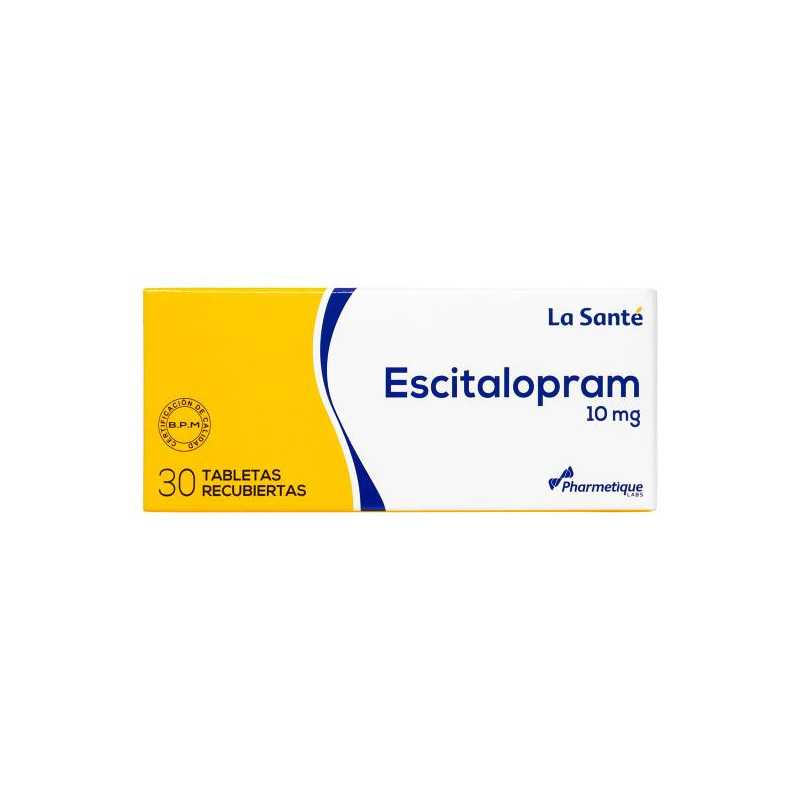 ESCITALOPRAM 10 MG 30 TABS LS