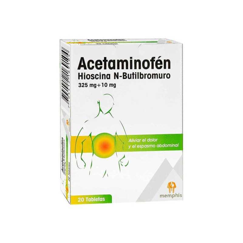 ACETAMINOFEN HIOSCINA 20 TBS MP 