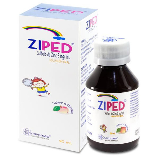 ZIPED SOLUCION 90 ML (PUMCV) ZINC