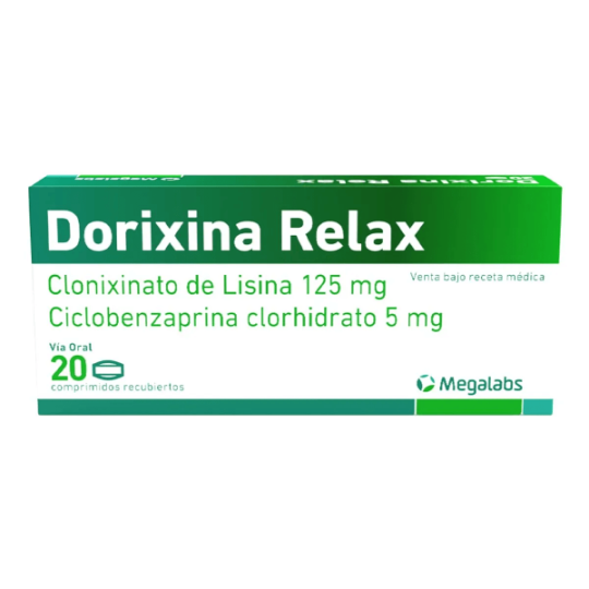 DORIXINA RELAX 20 COMPRIMIDOS LISINA