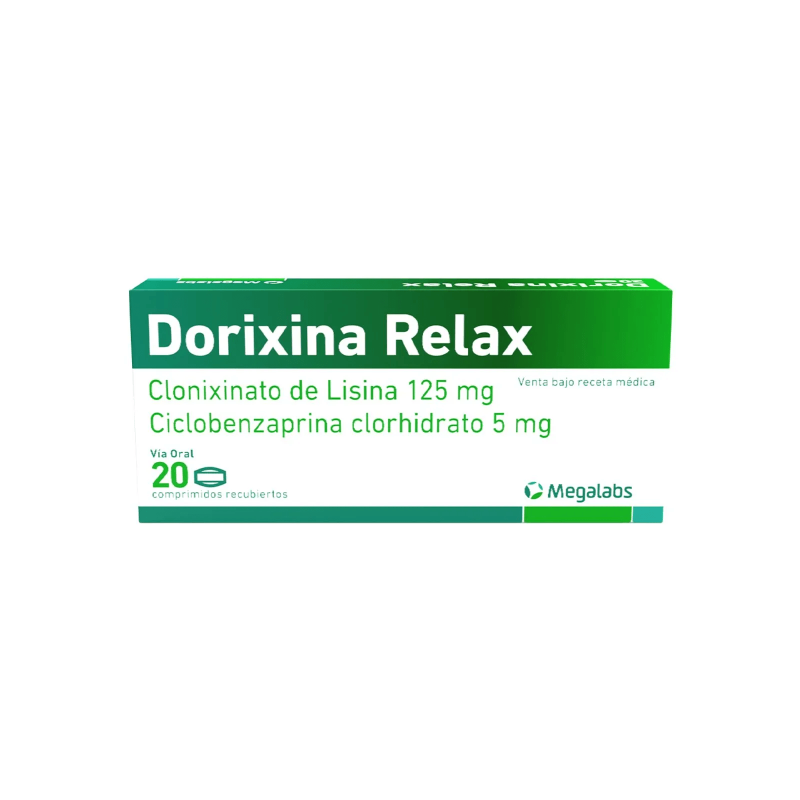 DORIXINA RELAX 20 COMPRIMIDOS LISINA