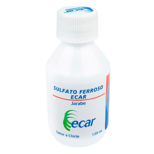 SULFATO FERROSO CHICLE JARABE 120 ML EC FERROSO SULFATO