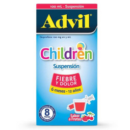 ADVIL CHILDREN SUSPENSION 100 ML IBUPROFEN