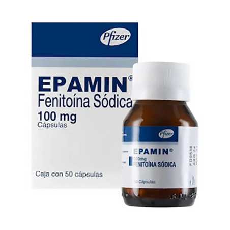 EPAMIN 100 MG 50 CAPSULAS FENITOINA