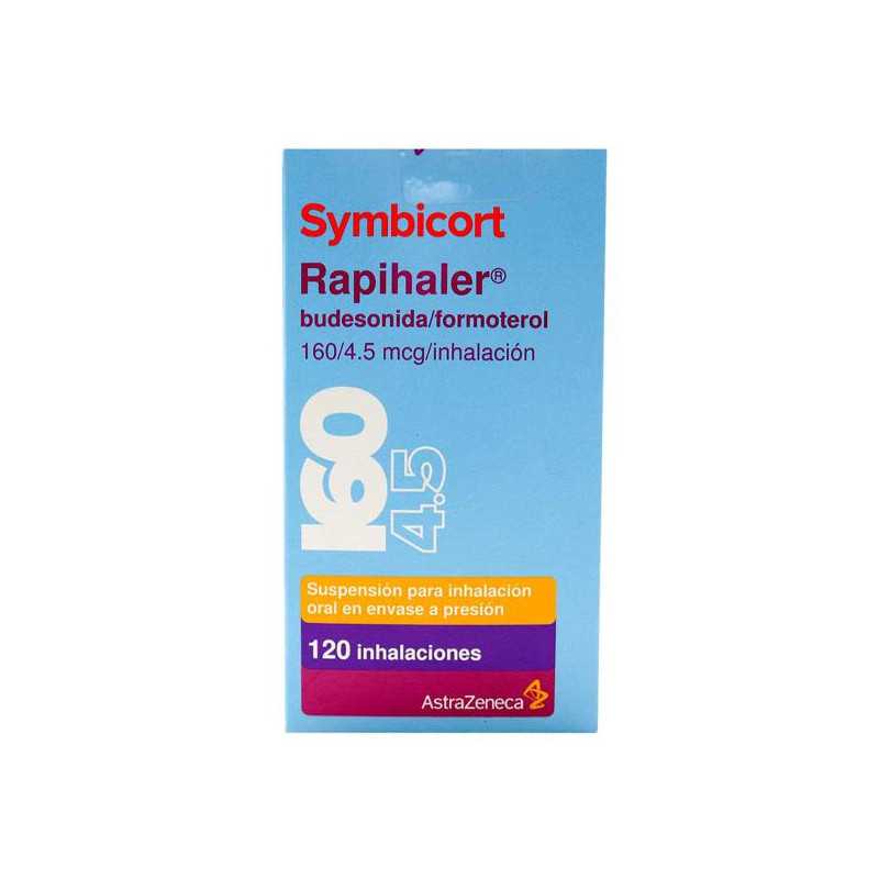 SYMBICORT RAPIHALER 160/4.5 MCG 120 INHALACIONES BUDESONIDA