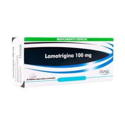 LAMOTRIGINA 100 MG 30 TABLETAS HP LAMOTRIGINA