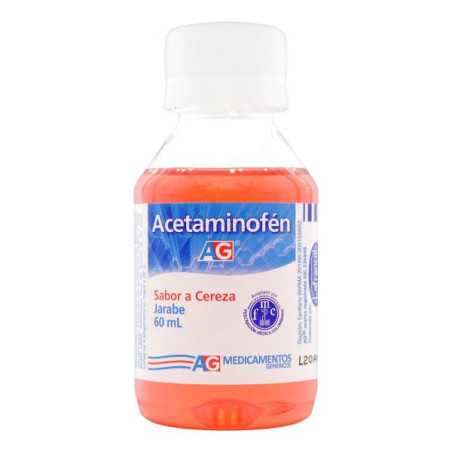 ACETAMINOFEN 150 MG JARABE 60 ML AG ACETAMINOFEN