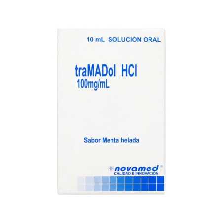TRAMADOL 100 MG/ML SOLUCION ORAL 10 ML NOVAMED