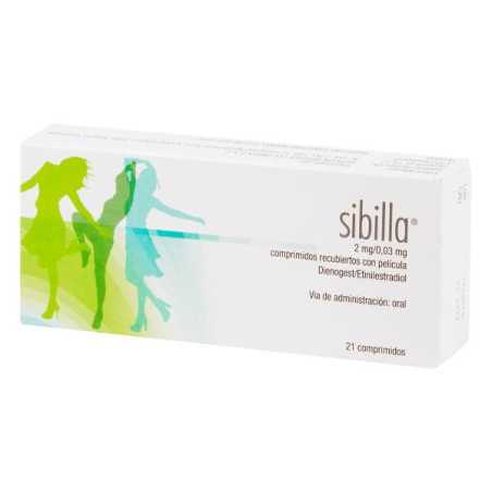 SIBILLA 2 MG 21 TABLETAS LEVONORGESTREL