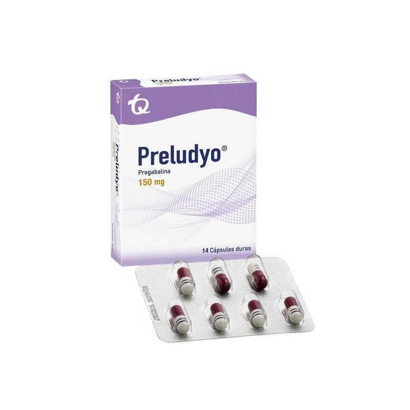PRELUDYO 150 MG 14 TBS(P)38136 PREGABALINA