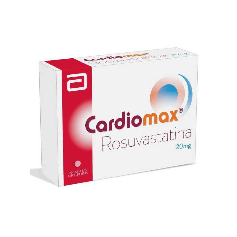 CARDIOMAX 20 MG 20 TABLETAS(A)(PB)(DA) ROSUVASTATINA