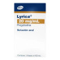 LYRICA SOLUCION ORAL 20MG/ML 105 ML PREGABALINA