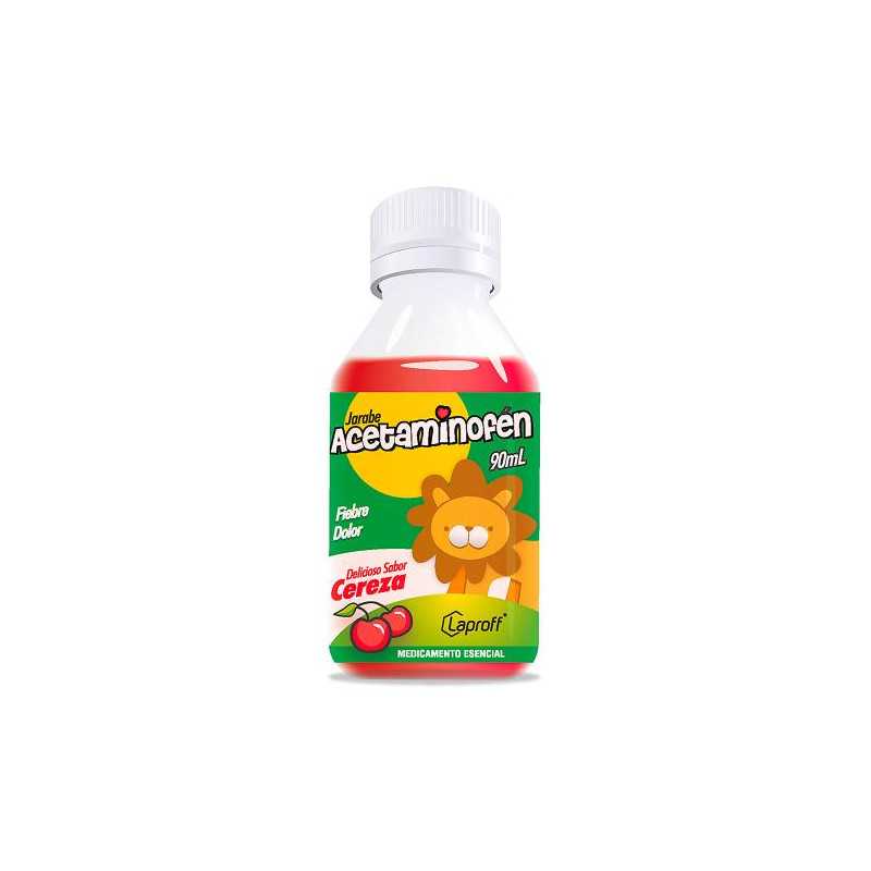 ACETAMINOFEN 150 MG JARABE 90 ML LP ACETAMINOFEN 