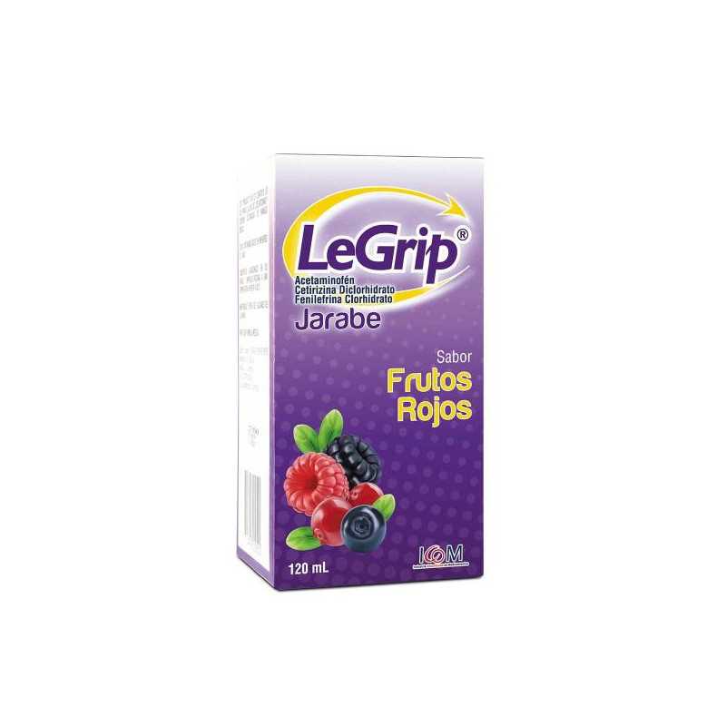 LEGRIP JARABE FRUTOS ROJOS 120 ML. (PUMCV) LEGRIP JARABE FRUTOS ROJOS 120 ML. (PUMCV)