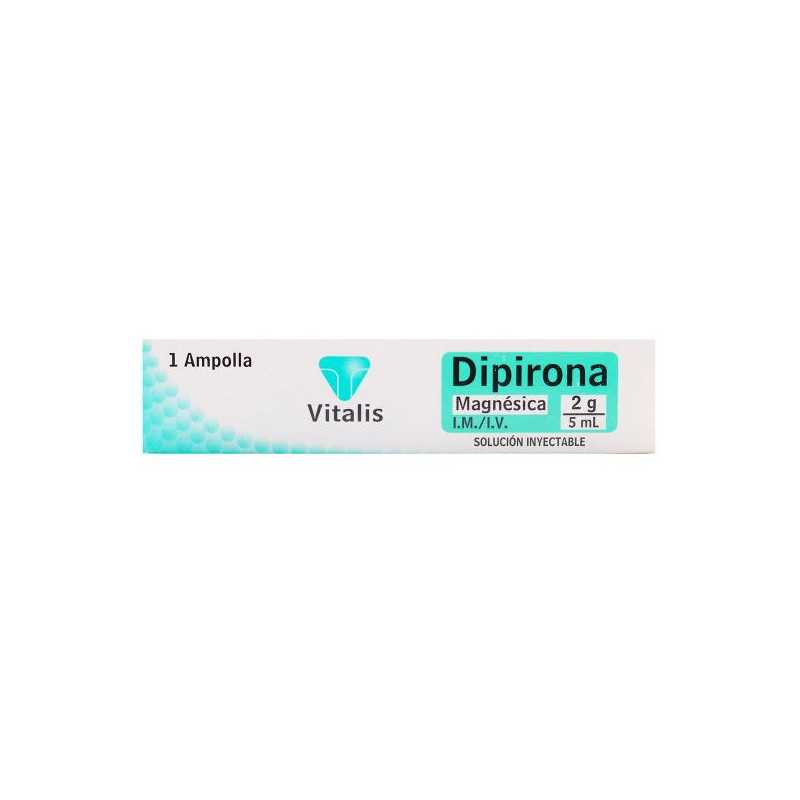 DIPIRONA MAGNES 2G/5ML 1 AMPOLLA 