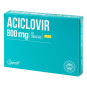 ACICLOVIR 800 MG 10 TABLETAS LP ACICLOVIR 