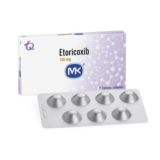 ETORICOXIB 120 MG 7 TBS MK ETORICOXIB