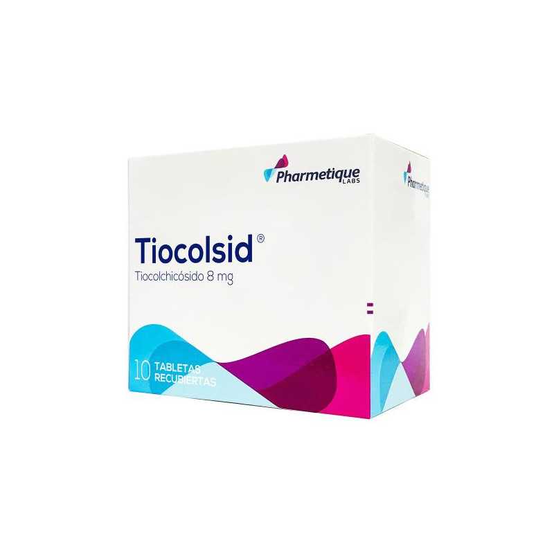TIOCOLSID 8 MG 10 TABLETAS TIOCOLSID