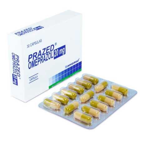 PRAZED 20 MG 30 CAP (PUMCV) OMEPRAZOL