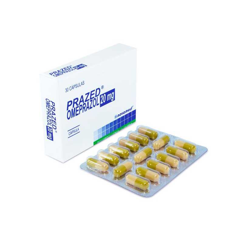 PRAZED 20 MG 30 CAP (PUMCV) OMEPRAZOL