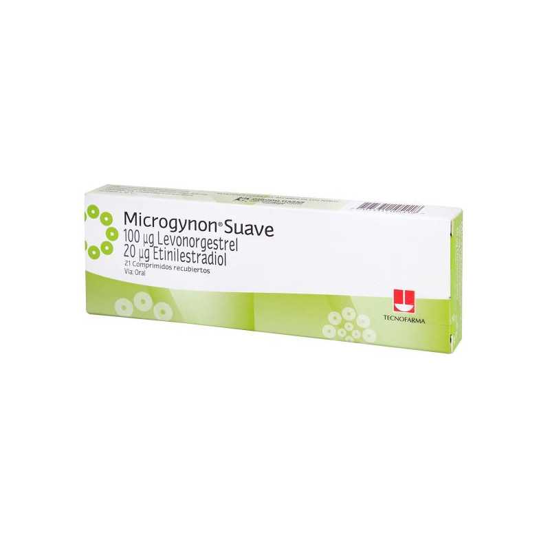 MICROGYNON SUAVE 21 GRAGEAS LEVONORGESTREL