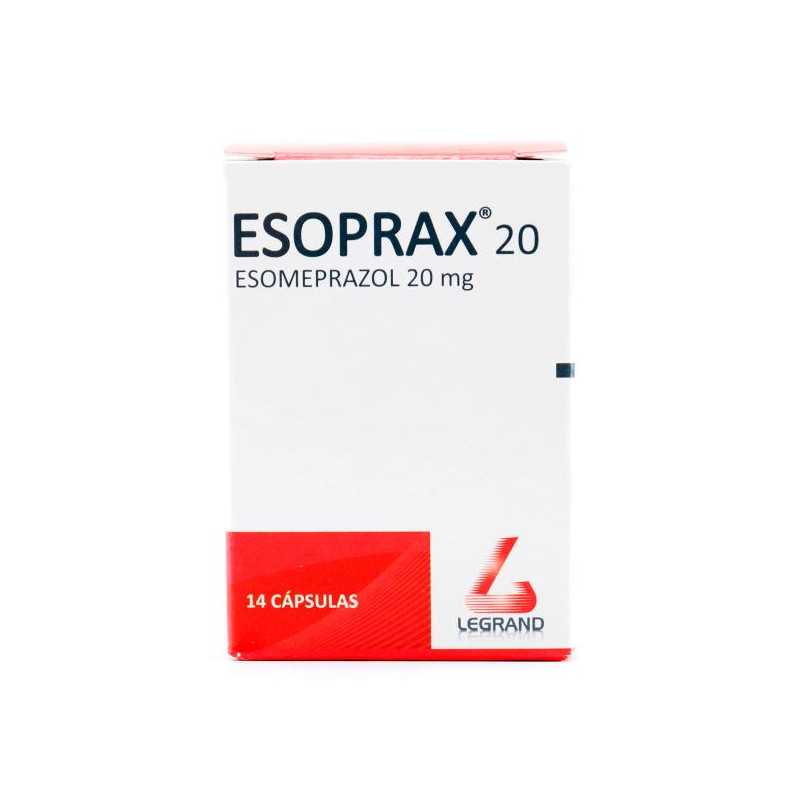 ESOPRAX 20 MG 14 CAPSULAS ESOMEPRAZOL ESOPRAX 20 MG 14 CAPSULAS ESOMEPRAZOL