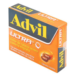ADVIL ULTRA 10 CAP IBUPROFEN