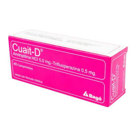 CUAIT D 40 TABLETAS AMITRIPTILINA 