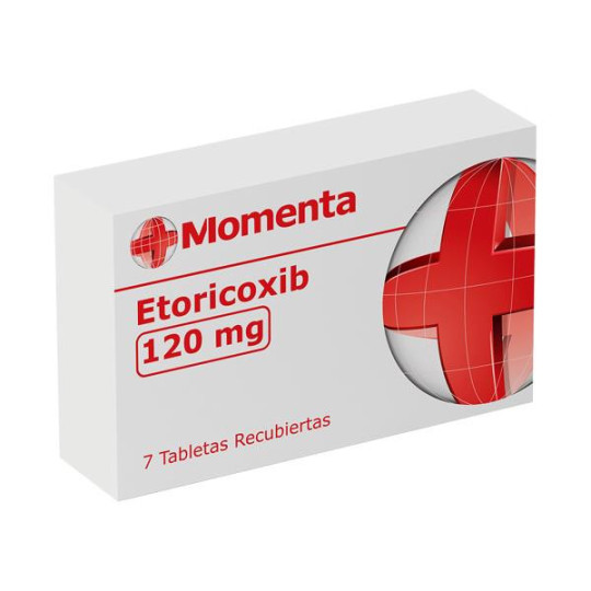 ETORICOXIB 120 MG 7 TABLETAS MOMENTA ETORICOXIB