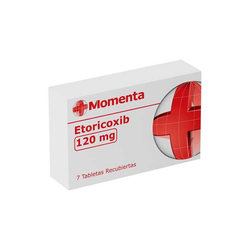 ETORICOXIB 120 MG 7 TABLETAS MOMENTA ETORICOXIB