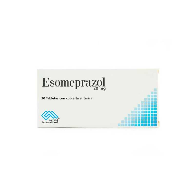 ESOMEPRAZOL 20 MG 30 TABLETAS PC ESOMEPRAZOL